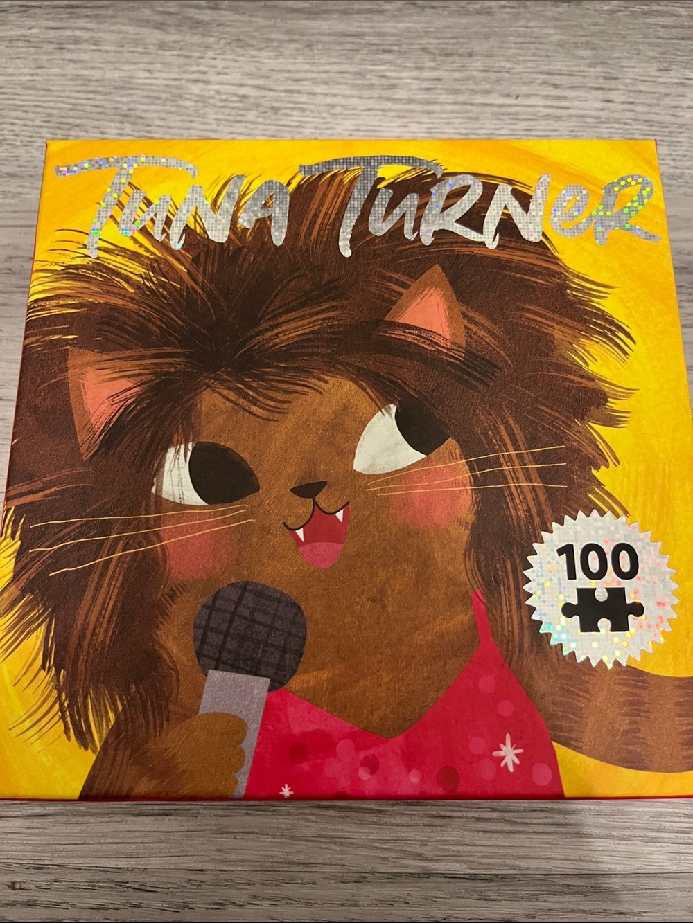 Mudpuppy 100-piece “Tuna Turner” Cat Art Puzzle (new in box)